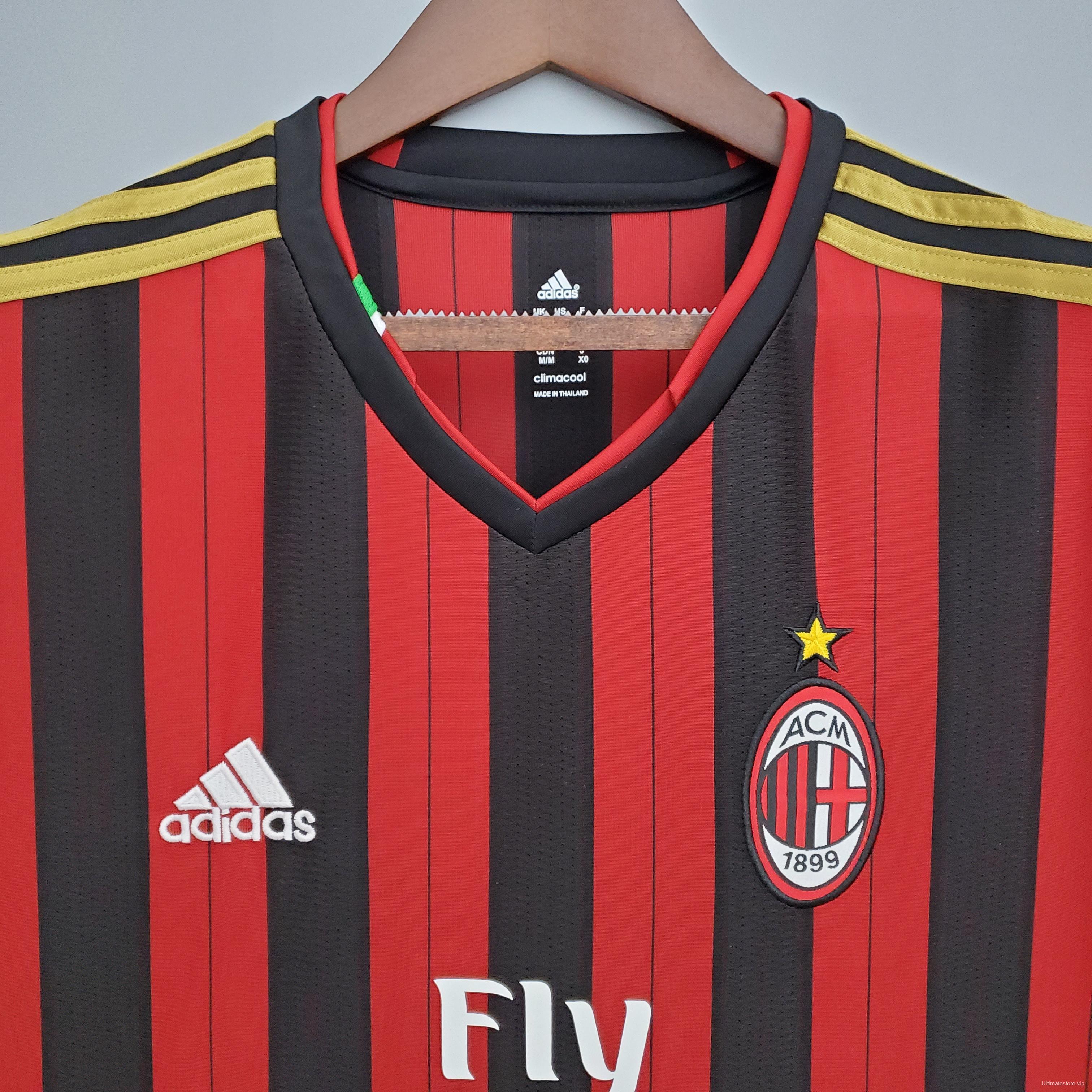 Retro AC Milan 13/14 home Soccer Jersey