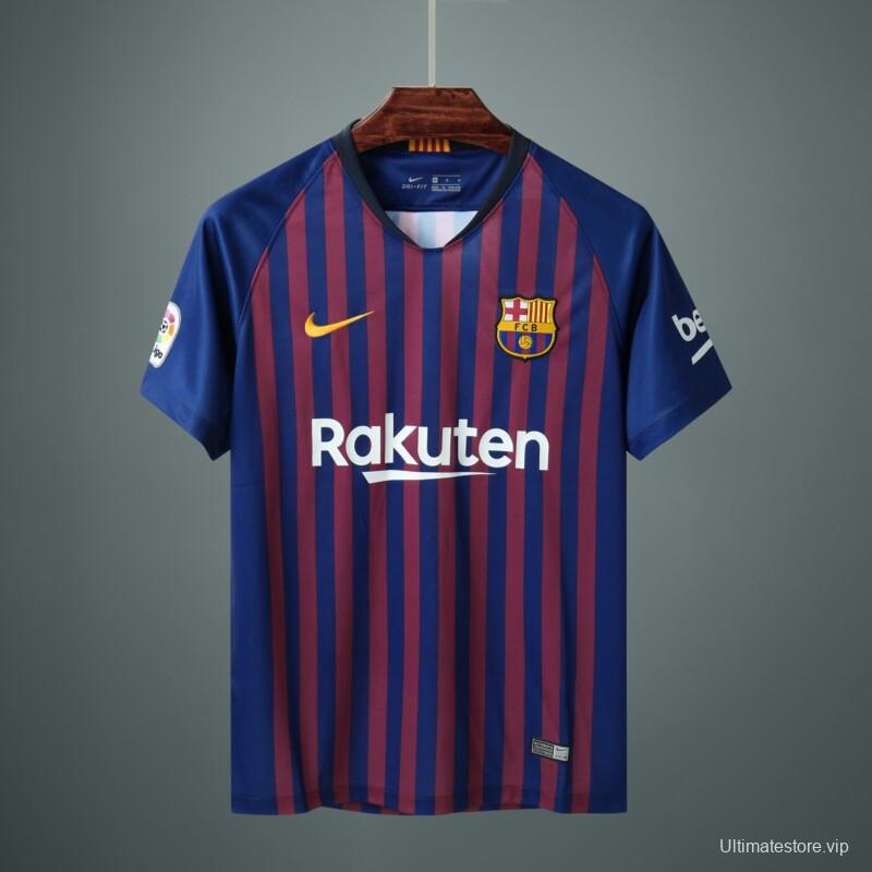 18-19 Barcelona home Soccer Jersey