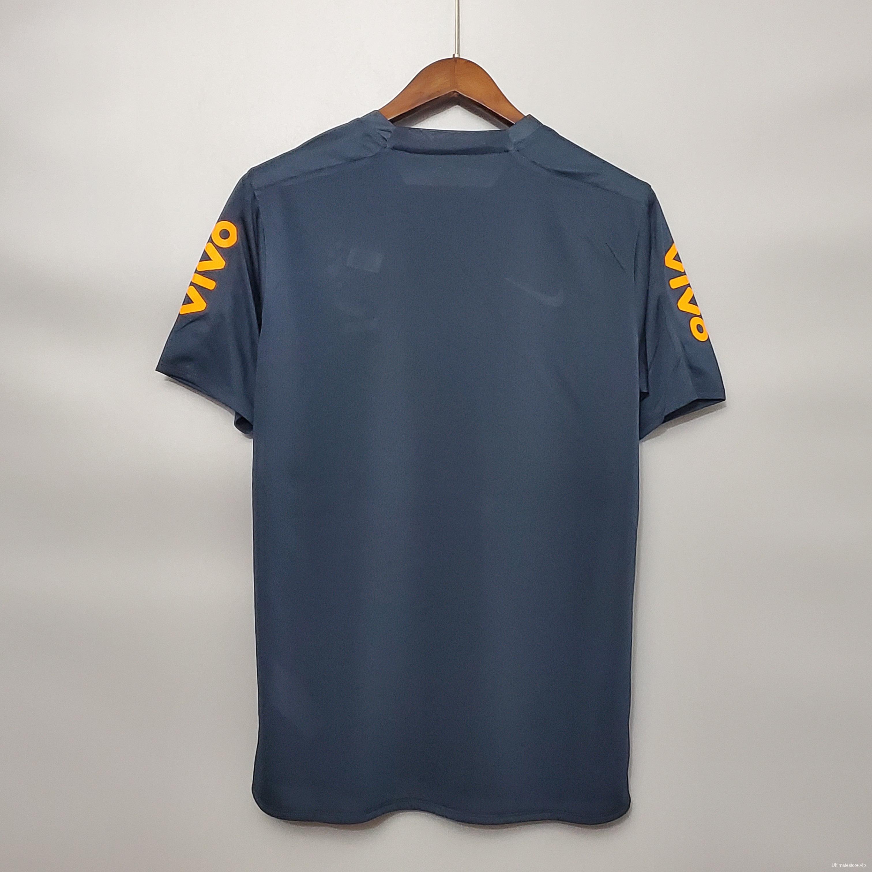 2022 Brazil Navy Training Soccer Jersey