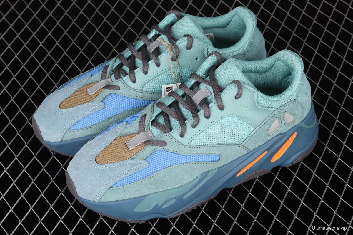 Adidas Yeezy Boost 700 Sea Blue GZ2002 Kanye coconut 700 sea blue running shoes BASF popcorn