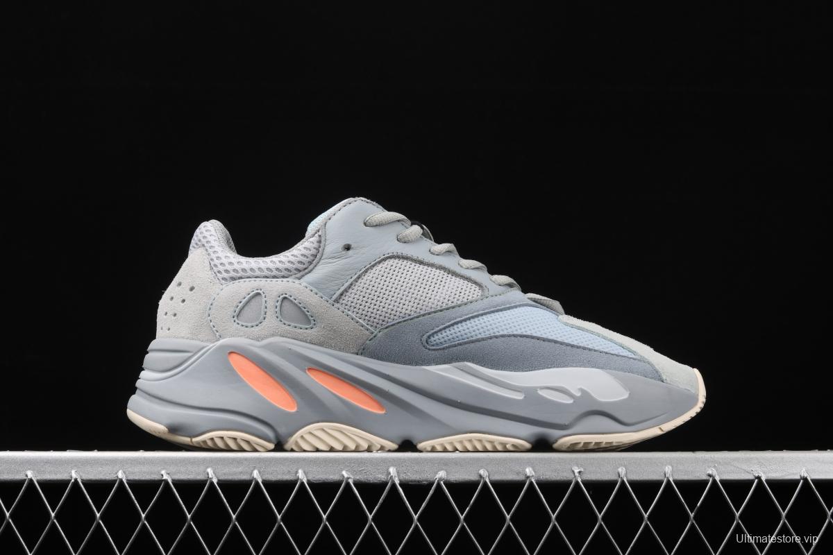 Adidas Yeezy Boost 700 Inertia EG7597 Kanye Coconut 700 Grey Orchid running shoes BASF Popcorn