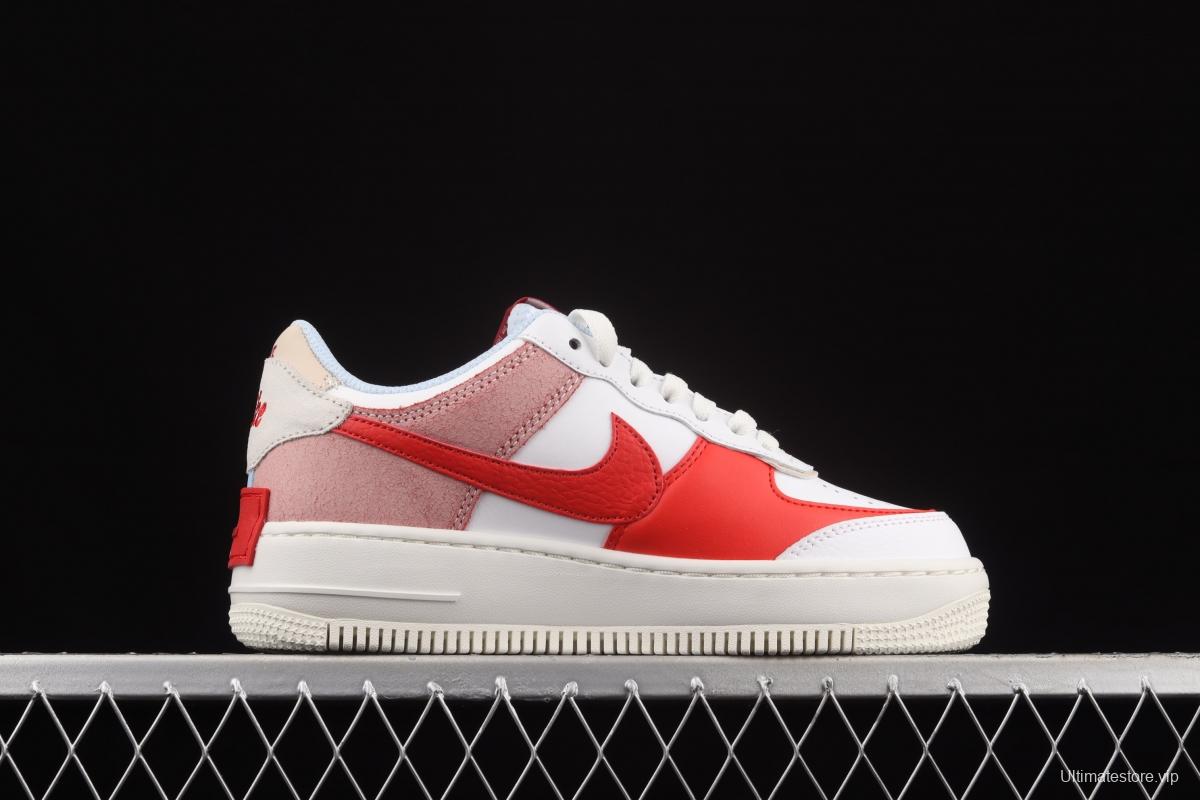 NIKE Air Force 1 ShAdidasow light weight heightened low-top 100-top board shoes CI0919-108