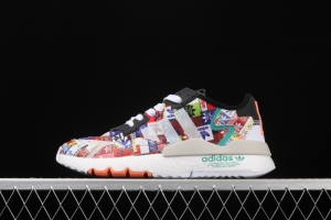 Adidas Nite Jogger 2019 Boost EF3848 3M reflective vintage running shoes