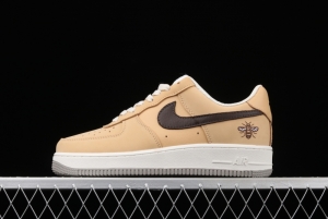 NIKE Air Force 1 Low Manchester Bee khaki brown Manchester honeybee DC1939-200