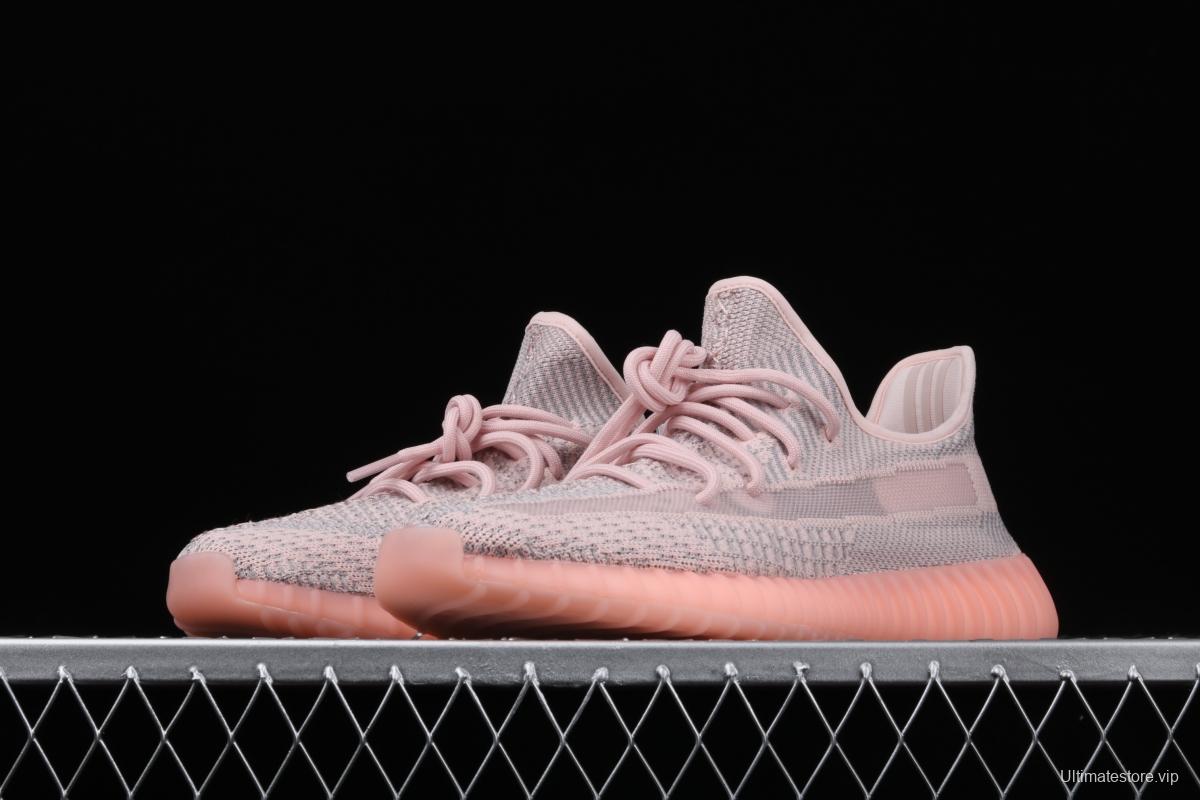 Adidas Yeezy 350 Boost V2 FQ9008 Darth Coconut 350 second generation rose gold color match