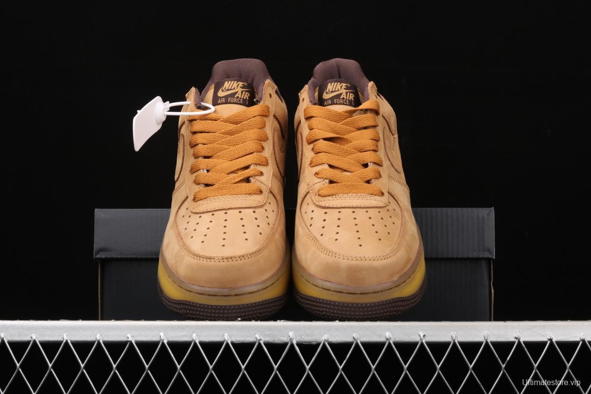 NIKE Air Force 1 Low Retro SP Wheat Mocha Mocha wheat low-top casual board shoes DC7504-700