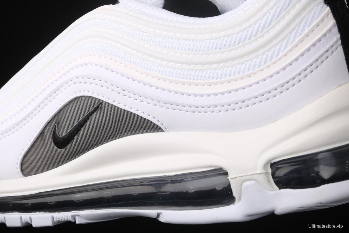 NIKE Air Max 97 Ultra'17 White Black White Rice Black 3M reflection retro leisure sports air cushion jogging shoes 921733-103