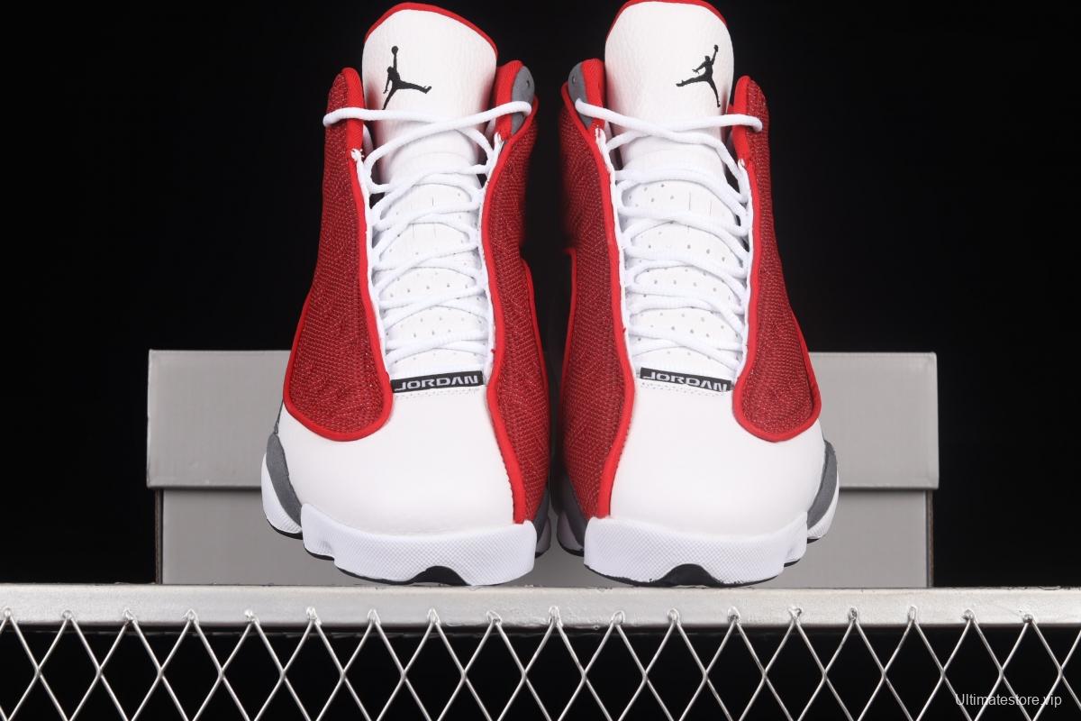 Air Jordan 13 Retro 3 White Gray Red 3M Reflector DJ5982-600