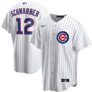 Youth Kyle Schwarber White Home 2020 Player Team Jersey