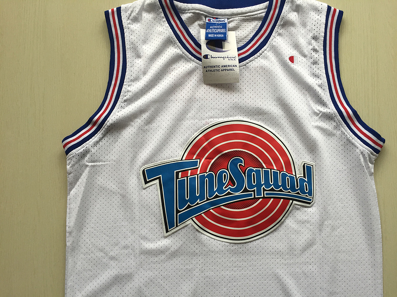 Bugs 1 Movie Edition White Basketball Jersey