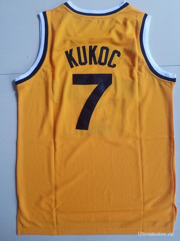 Toni Kukoc 7 Jugoplastika Split Basketball Jersey