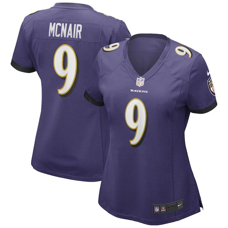 Women's Steve McNair Purple Retired Player Limited Team Jersey