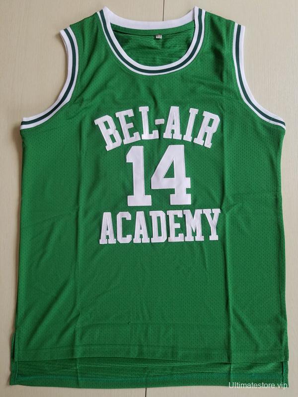 The Fresh Prince of Bel-Air Will Smith Bel-Air Academy Green Basketball Jersey