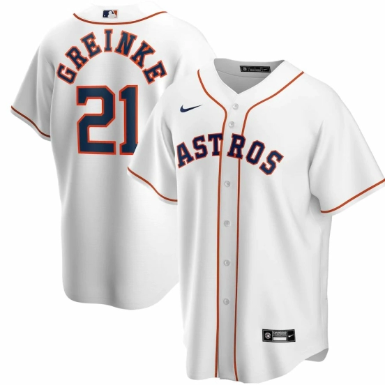 Youth Zack Greinke White Home 2020 Player Team Jersey