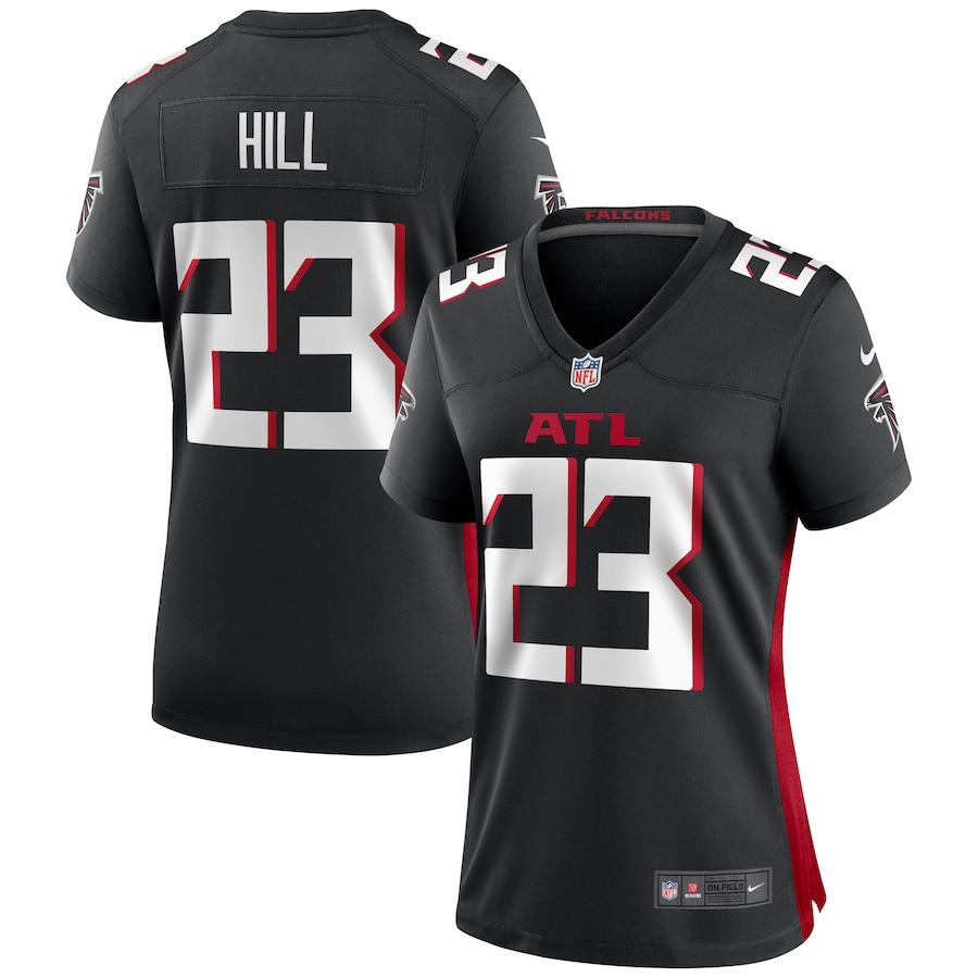 Women's Brian Hill Black Player Limited Team Jersey