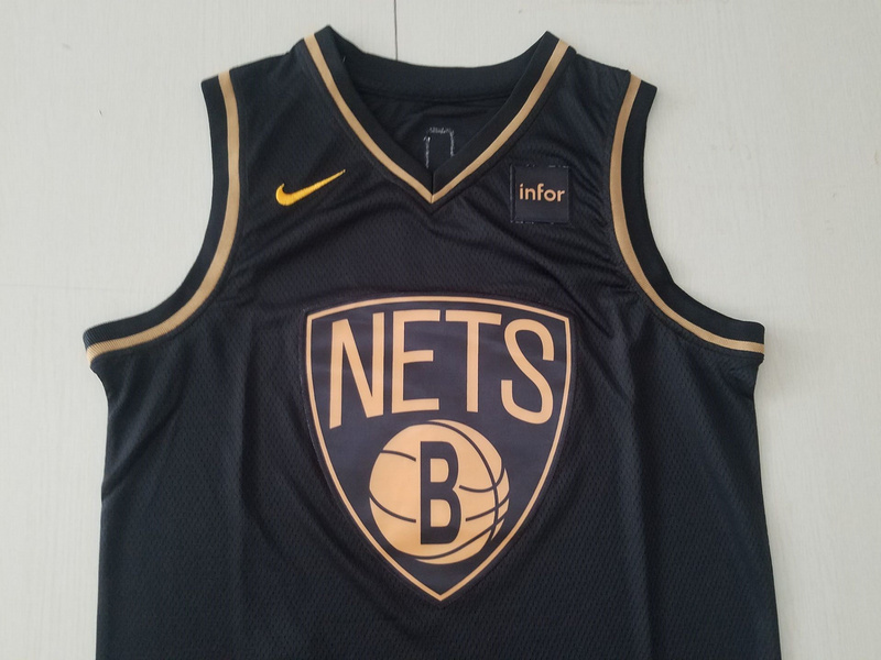 Kevin Durant 7 Black Golden Edition Jersey