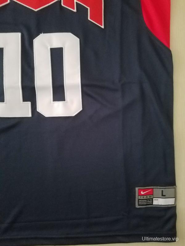 Kobe Bryant 10 Dark Blue USA Basketball Jersey