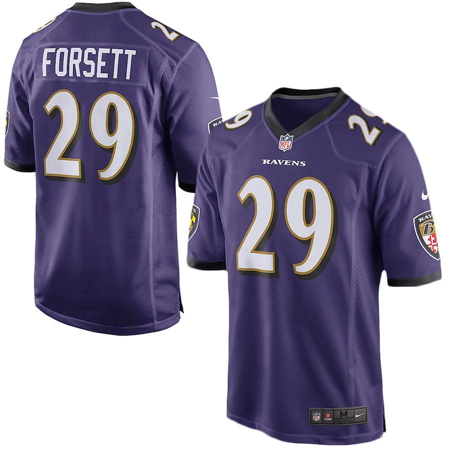 Youth Justin Forsett Purple Player Limited Team Jersey