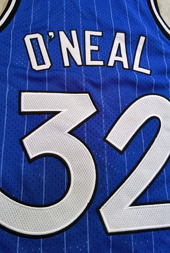 Men's Shaquille O'Neal Blue Retro Classic Team Jersey