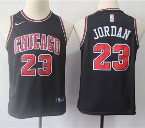 Youth Michael Jordan Black Retro Classic Team Jersey