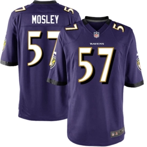 Youth C.J. Mosley Purple Player Limited Team Jersey