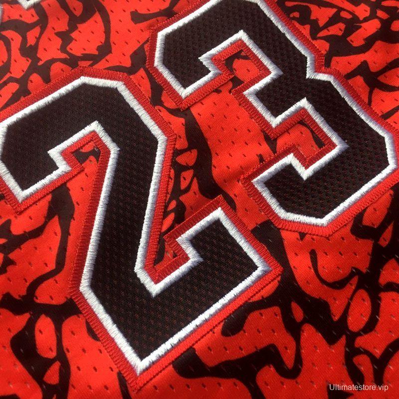 Men's Michael Jordan Red Retro Classic Team Jersey