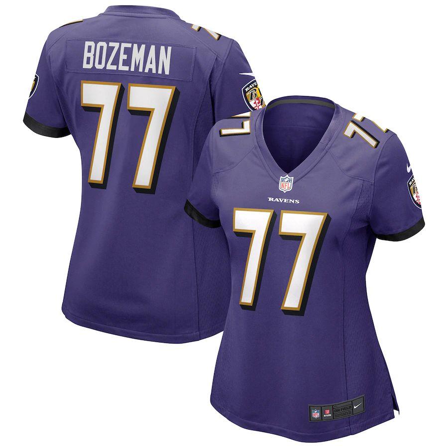 Women's Bradley Bozeman Purple Player Limited Team Jersey