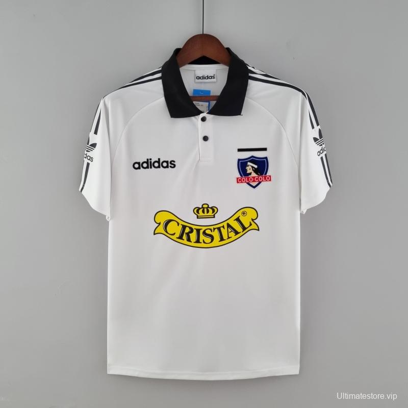 Retro Colo Colo 92/93 Home Soccer Jersey