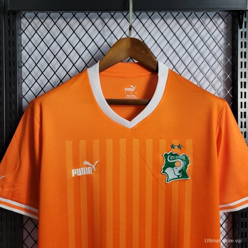 22/23 Ivory Coast Home Soccer Jersey