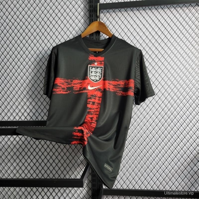 2022England Pre-Game Black Jersey