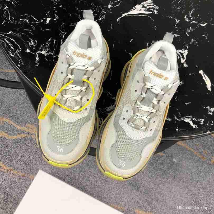 Men Balenciaga Triple-S Sneaker Grey Sneaker