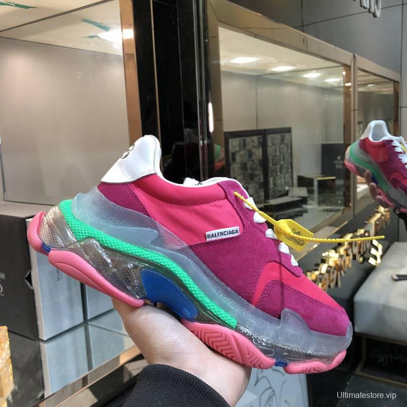 Men/Women Balenciaga Triple S Sneaker Pink