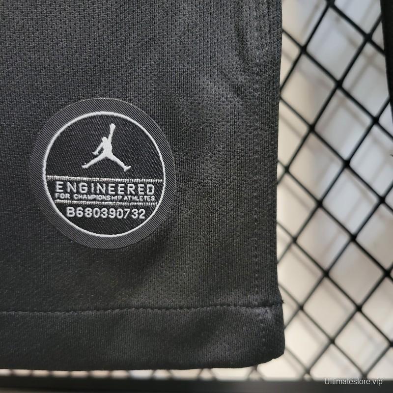 Retro Long Sleeve 18-19 PSG Black Champions League Jersey