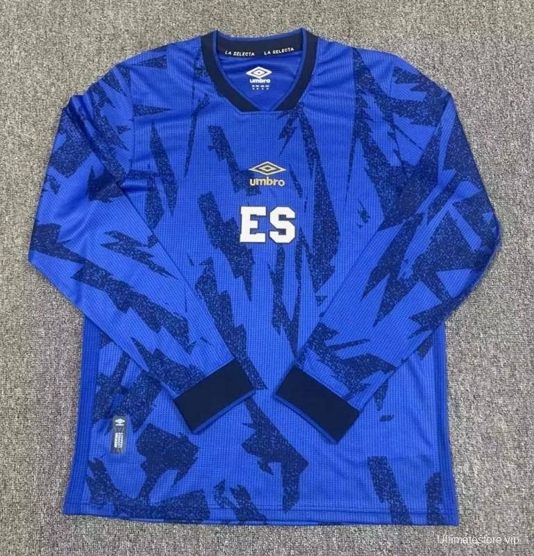 2023 El Salvador Home Long Sleeve Jersey