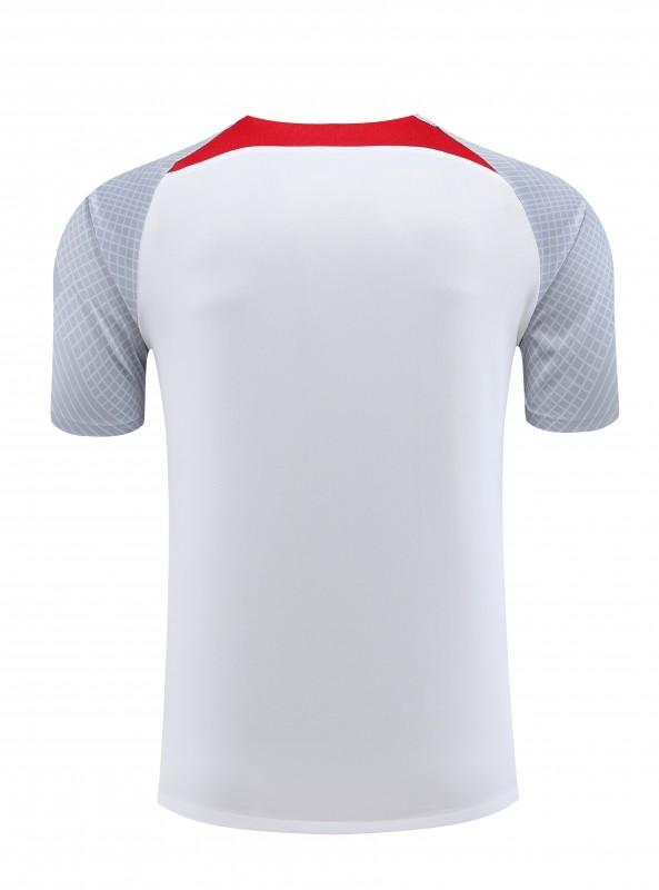 23-24 Liverpool White Grey Short Sleeve+Shorts