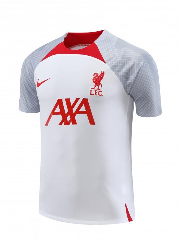 23-24 Liverpool White Grey Short Sleeve+Shorts