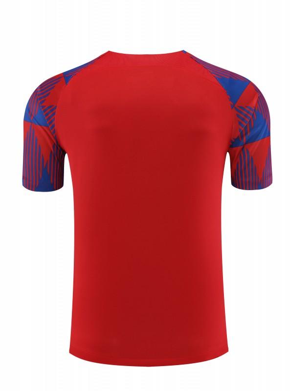 23-24  Barcelona Red Short Sleeve Jersey+Shorts