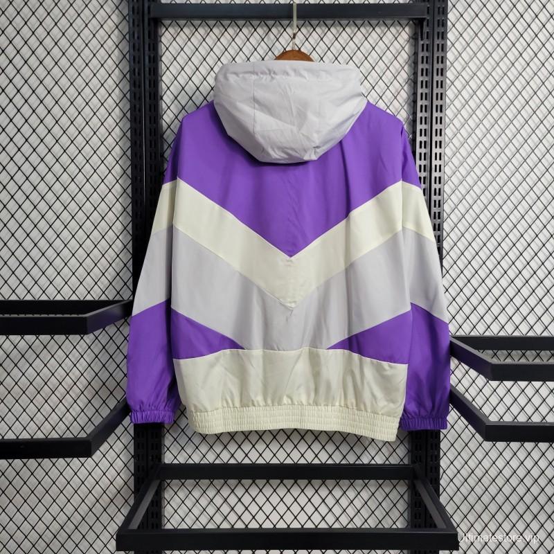 23-24 Inter Miami White Purple Windbreaker