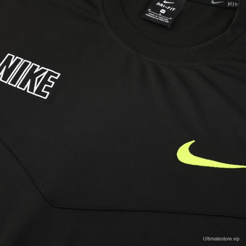 23/24 NIKE Black Short Sleeve Jersey+Pants