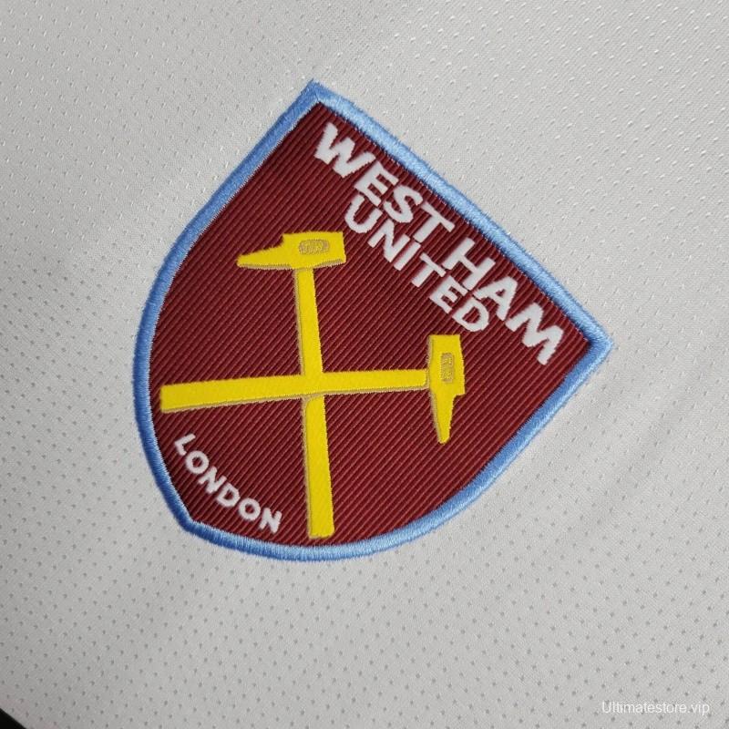 24/25 West Ham United Away White