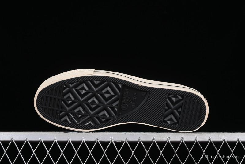 Converse All Star Lift High Top Platform Sneakers with Star Print - A09903C