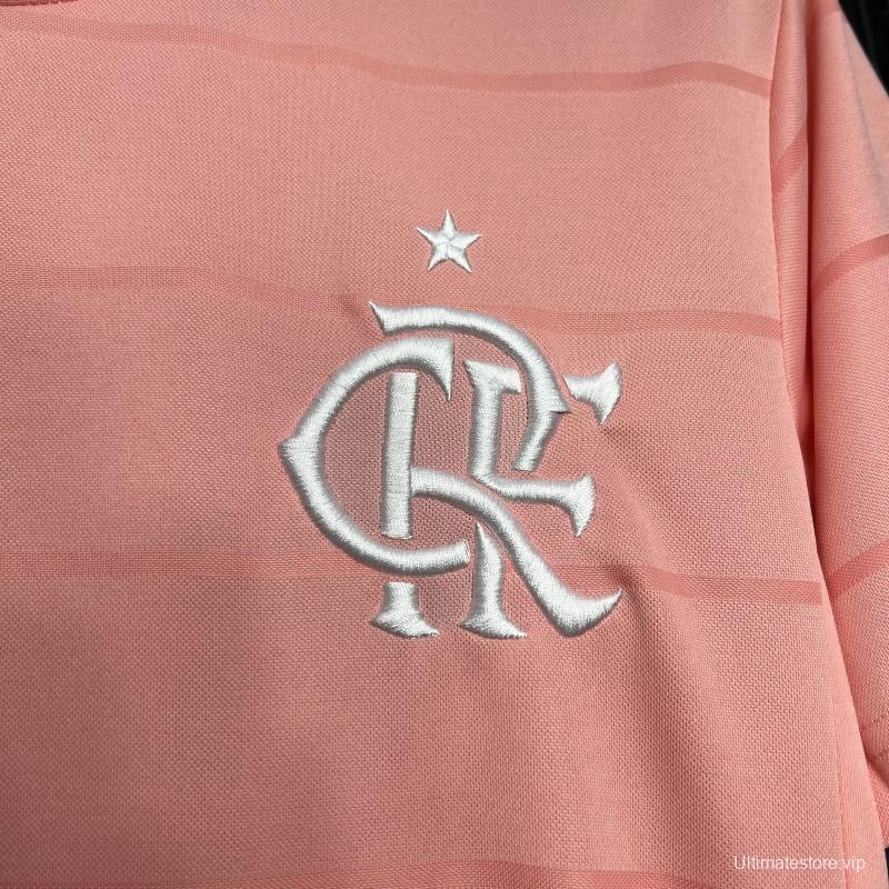 Retro 21/22 Flamengo Pink October Rosa Jersey