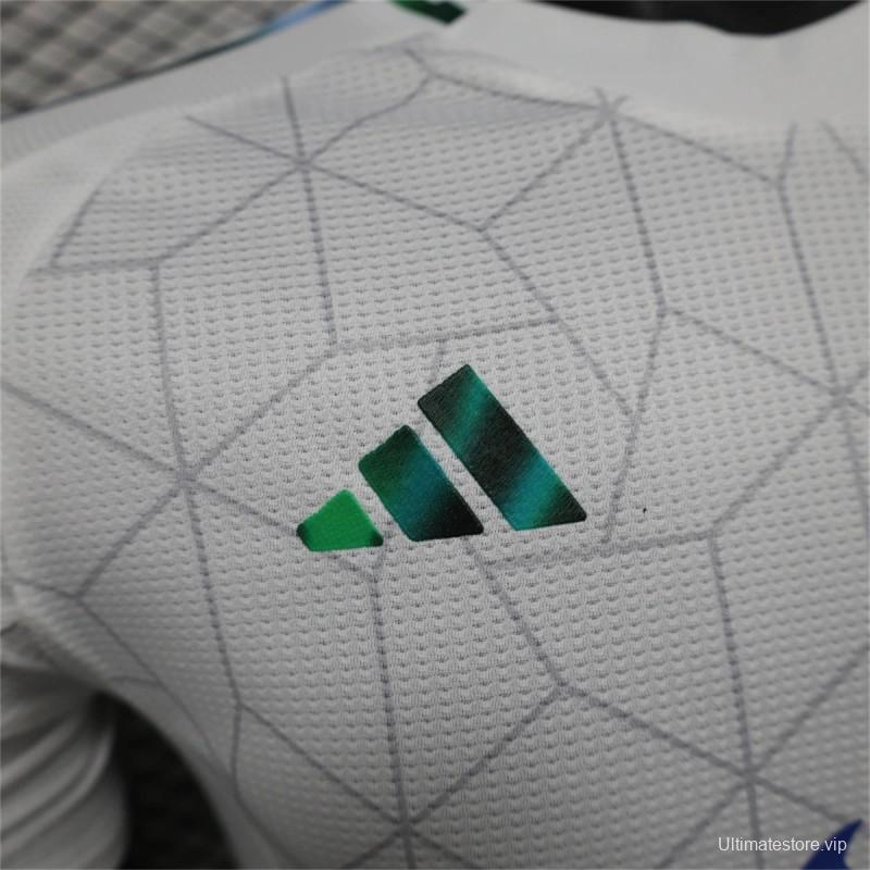 2024 Player Version Algeria National WHITE Special Jersey