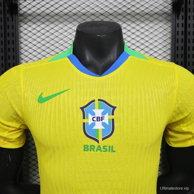 25/26 Player Version Brazil Yellow Jersey