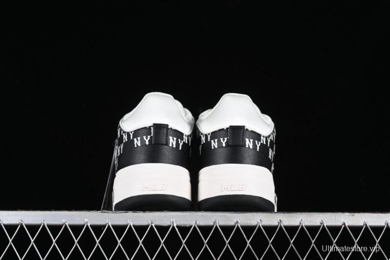 MLB Chunky Liner New York Yankees Hook & Loop Lightweight Platform Sneakers with 6cm Height Increase - 3ASXLM13N50BKS