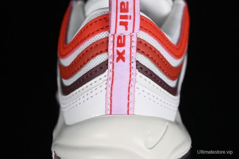 Nike Air Max 97 Retro Running Shoes with Full-Sole Air Cushion - FN6957-101