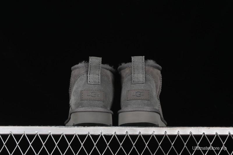 UGG Classic Ultra Mini Short Boots with Genuine Australian Shearling and TREADLITE Outsole - 1116109