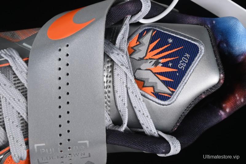 Nike KD 4 Galaxy All Star Basketball Shoes with Zoom Air Cushion and Adaptive Fit System - FD2635-001