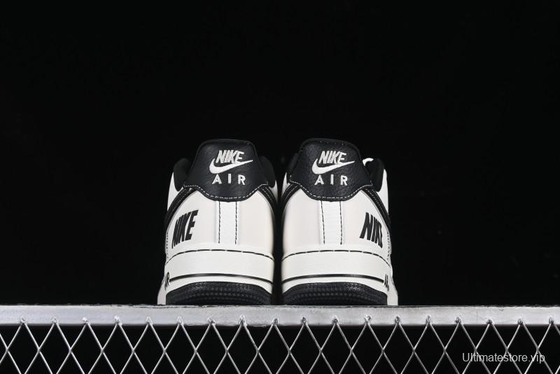 Nike Air Force 1 '07 Low Collaboration Sneakers with Black Stitch Dual-Color Sole - CH6336-515