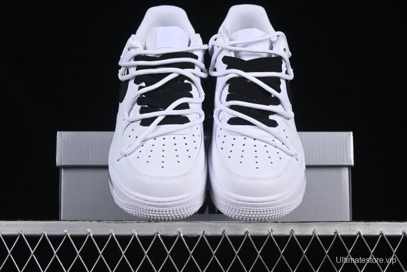 Nike Air Force 1'07 Low Custom 2D Daisy Graffiti Hand-Painted Casual Sneakers - CK0316-060